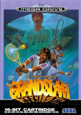 GrandSlam - The Tennis Tournament '92 (Japan) box cover front